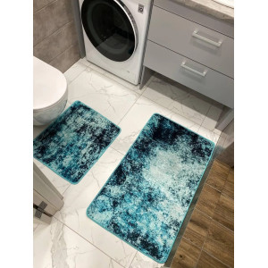 Набор для ванной комнаты Breeze, набор из двух ковриков 100х60 и 60х50 см . Photo 3